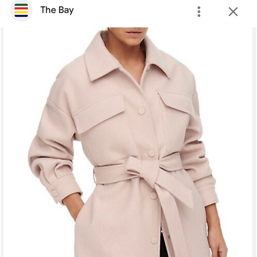Pink Shacket